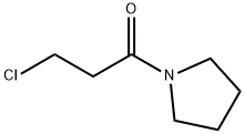 1-(3-chloropropanoyl)pyrrolidine Structural