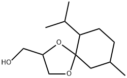 Menthone 1,2-glycerol ketal Structural