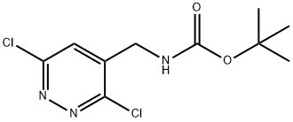 TERT-BUTYL (3,6-DICHLOROPYRIDAZIN-4-YL)METHYLCARBAMATE Structural