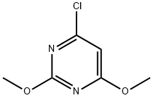 6-CHLORO-2,4-DIMETHOXYPYRIMIDINE Structural