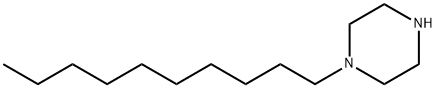 1-DECYLPIPERAZINE Structural