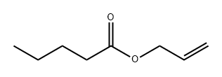 ALLYL N-VALERATE Structural