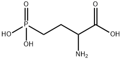 2-amino-4-phosphonobutyric acid Structural