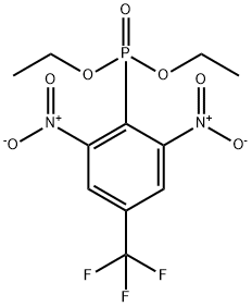 diethyl [2,6-dinitro-4-(trifluoromethyl)phenyl]phosphonate Structural