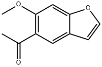 1-(6-METHOXYBENZOFURAN-5-YL)ETHANONE Structural