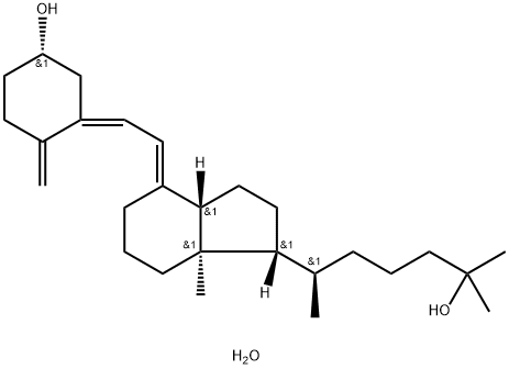 Calcifediol Monohydrate Structural Picture