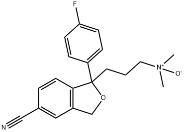 Citalopram N-Oxide Structural Picture