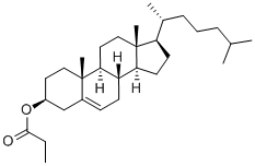 Cholest-5-en-3beta-yl propionate Structural