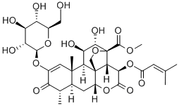 bruceoside A Structural