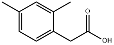 2,5-DIMETHYLPHENYLACETIC ACID Structural