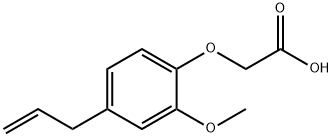 (4-ALLYL-2-METHOXYPHENOXY)ACETIC ACID Structural