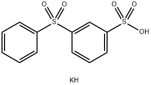 Potassium 3-(phenylsulfonyl)benzenesulfonate Structural