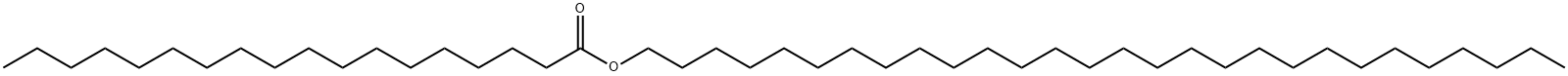 Octadecanoic acid, octacosyl ester Structural