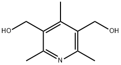 2,4,6-TRIMETHYL-3,5-PYRIDINEDIMETHANOL Structural