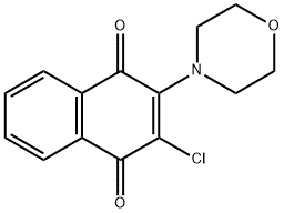 2-CHLORO-3-(4-MORPHOLINO)-1,4-NAPHTHOQUINONE