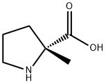 H-ALPHA-ME-D-PRO-OH Structural