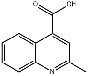 2-METHYL-QUINOLINE-4-CARBOXYLIC ACID Structural