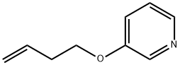 Pyridine, 3-(3-butenyloxy)- (9CI) Structural