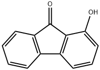 1-HYDROXY-9-FLUORENONE Structural