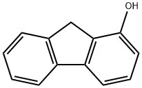 1-FLUORENOL Structural