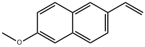 6-Methoxy-2-vinylnaphthalene Structural