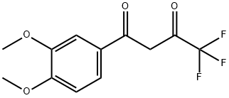 1-(3,4-DIMETHOXYPHENYL)-4,4,4-TRIFLUOROBUTANE-1,3-DIONE