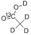 ACETIC-1-13C-2-D3 ACID-1 H (D) Structural