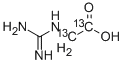 Guanidinoacetic-13C2 Acid Structural