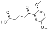 5-(2,5-DIMETHOXYPHENYL)-5-OXOVALERIC ACID Structural