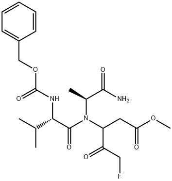 Z-VAD(OH)-FMK Structural