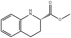 (S)-1,2,3,4-TETRAHYDRO-QUINOLINE-2-CARBOXYLIC ACID METHYL ESTER Structural