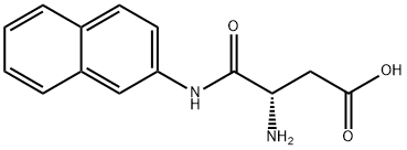 L-ASPARTIC ACID ALPHA-(BETA-NAPHTHYLAMIDE) Structural