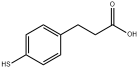 4-MERCAPTOHYDROCINNAMIC ACID Structural