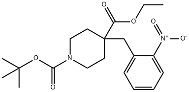 ETHYL N-BOC-4-(2-NITROBENZYL)PIPERIDINE-4-CARBOXYLATE