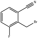 3-Fluoro-2-(bromomethyl)benzonitrile Structural