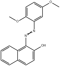 1-[(2,5-dimethoxyphenyl)azo]-2-naphthol Structural