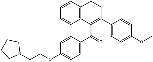 Trioxifene Structural