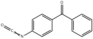 4-ISOCYANATOBENZOPHENONE  97 Structural