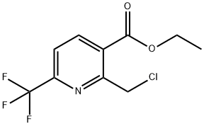 3-PYRIDINECARBOXYLIC ACID, 2-(CHLOROMETHYL)-6-(TRIFLUOROMETHYL)-, ETHYL ESTER