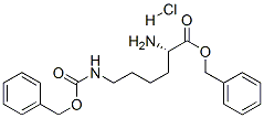 N6-Cbz-L-Lysine benzyl ester hydrochloride Structural