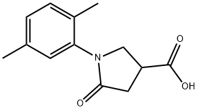 1-(2,5-DIMETHYLPHENYL)-5-OXOPYRROLIDINE-3-CARBOXYLIC ACID Structural