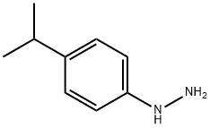 1-(4-ISOPROPYLPHENYL)HYDRAZINE Structural