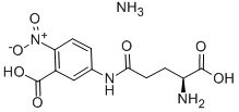 L-GLUTAMIC ACID GAMMA-(3-CARBOXY-4-NITROANILIDE) AMMONIUM SALT Structural