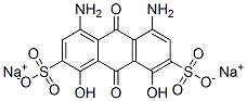 disodium 4,5-diamino-9,10-dihydro-1,8-dihydroxy-9,10-dioxoanthracene-2,7-disulphonate 