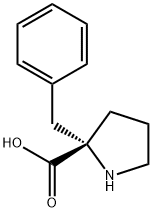 (S)-ALPHA-BENZYL-PROLINE-HCL Structural