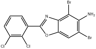 4,6-DIBROMO-2-(2,3-DICHLOROPHENYL)-1,3-BENZOXAZOL-5-AMINE