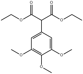 DIETHYL 3,4,5-TRIMETHOXYPHENYL MALONATE Structural