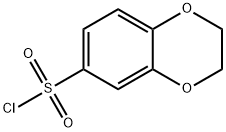 2,3-DIHYDRO-1,4-BENZODIOXINE-6-SULFONYL CHLORIDE Structural