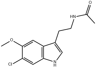 6-CHLOROMELATONIN Structural