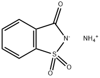 1,2-benzisothiazol-3(2H)-one 1,1-dioxide, ammonium salt